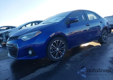 2016 Toyota Corolla S Plus z USA, uszkodzony, nr VIN 2T1BURHEXGC608738